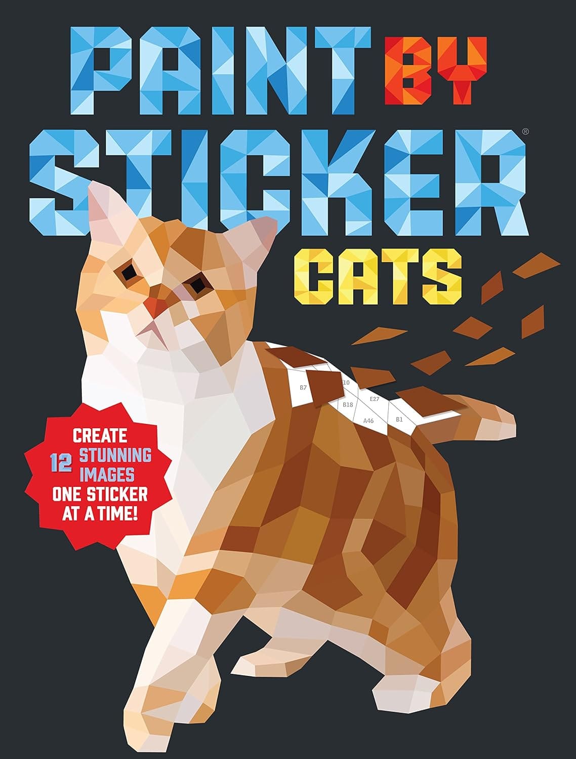 Paint By stickers Cats